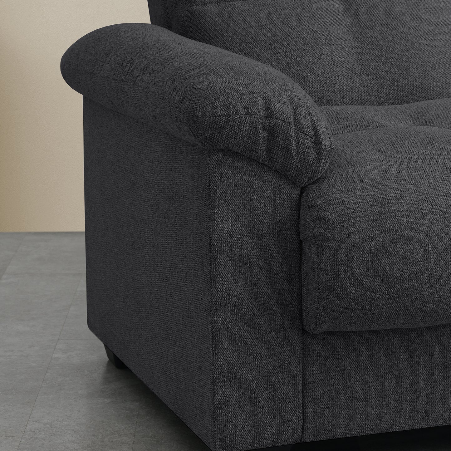 Margo 2 Seater Sofa Bed with Storage in Fabric