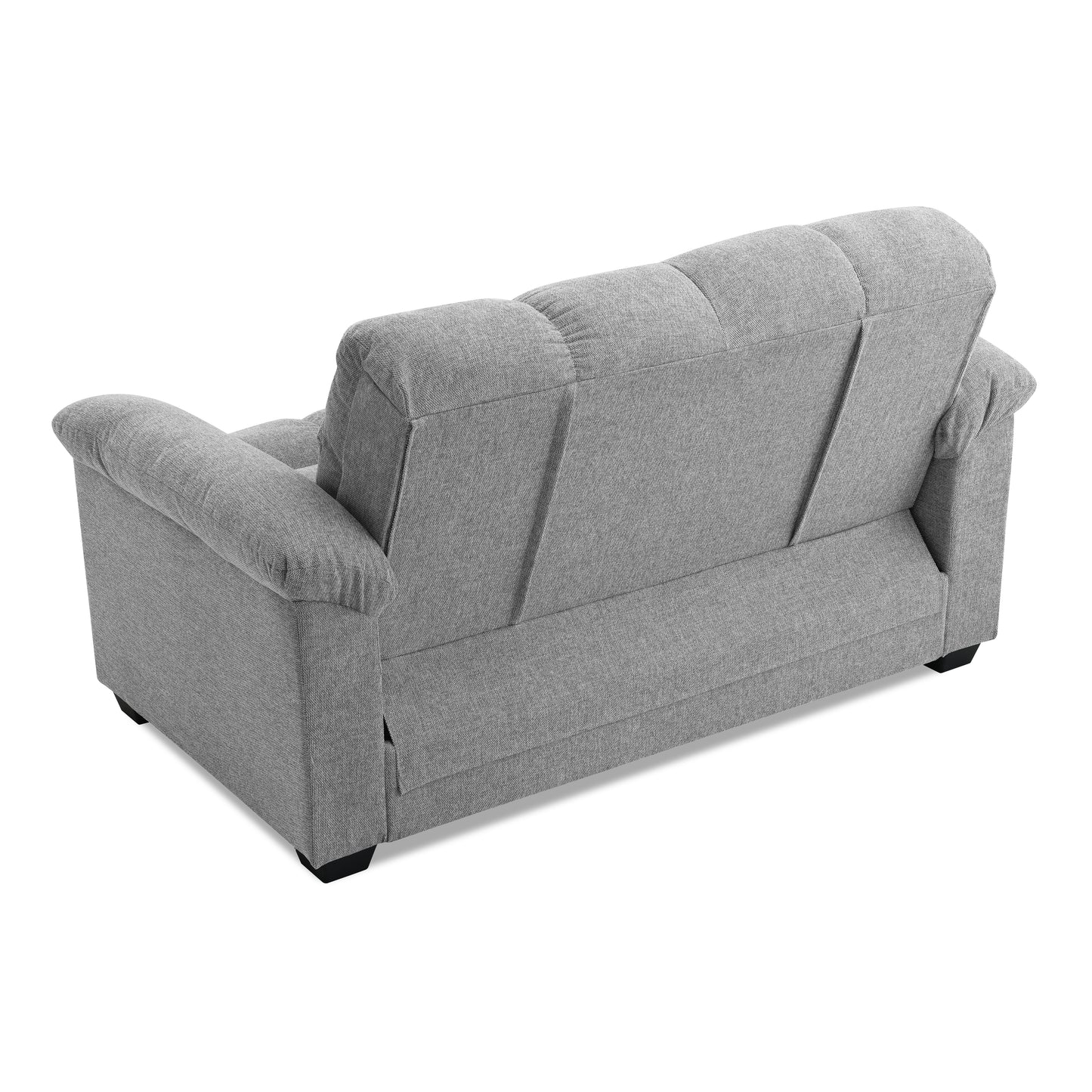Margo 2 Seater Sofa Bed with Storage in Fabric