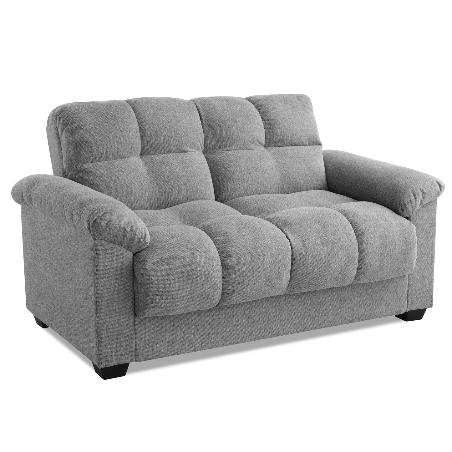 Margo 2 Seater Sofa Bed with Storage in Fabric