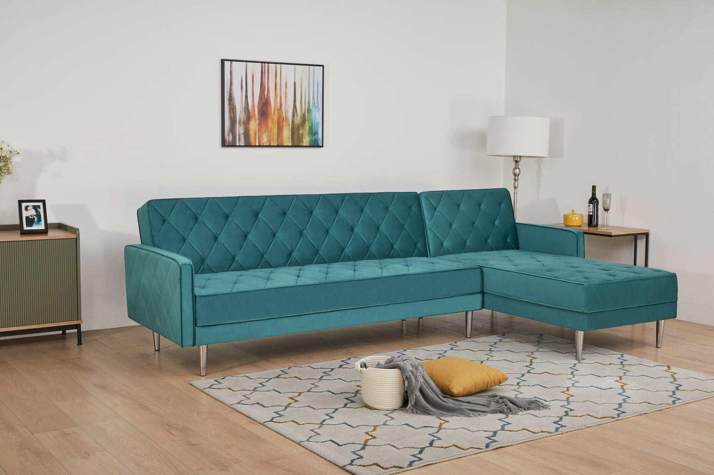 Dorothea Reversible Sleeper Corner Sofa