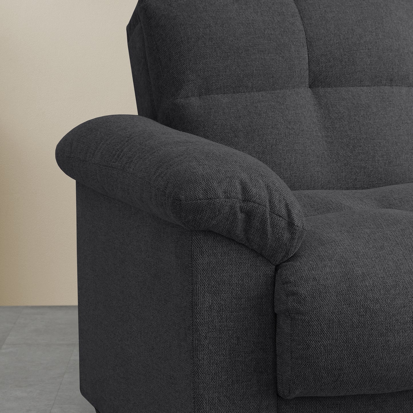 Ridwaan Armchair with Reclining Backrest