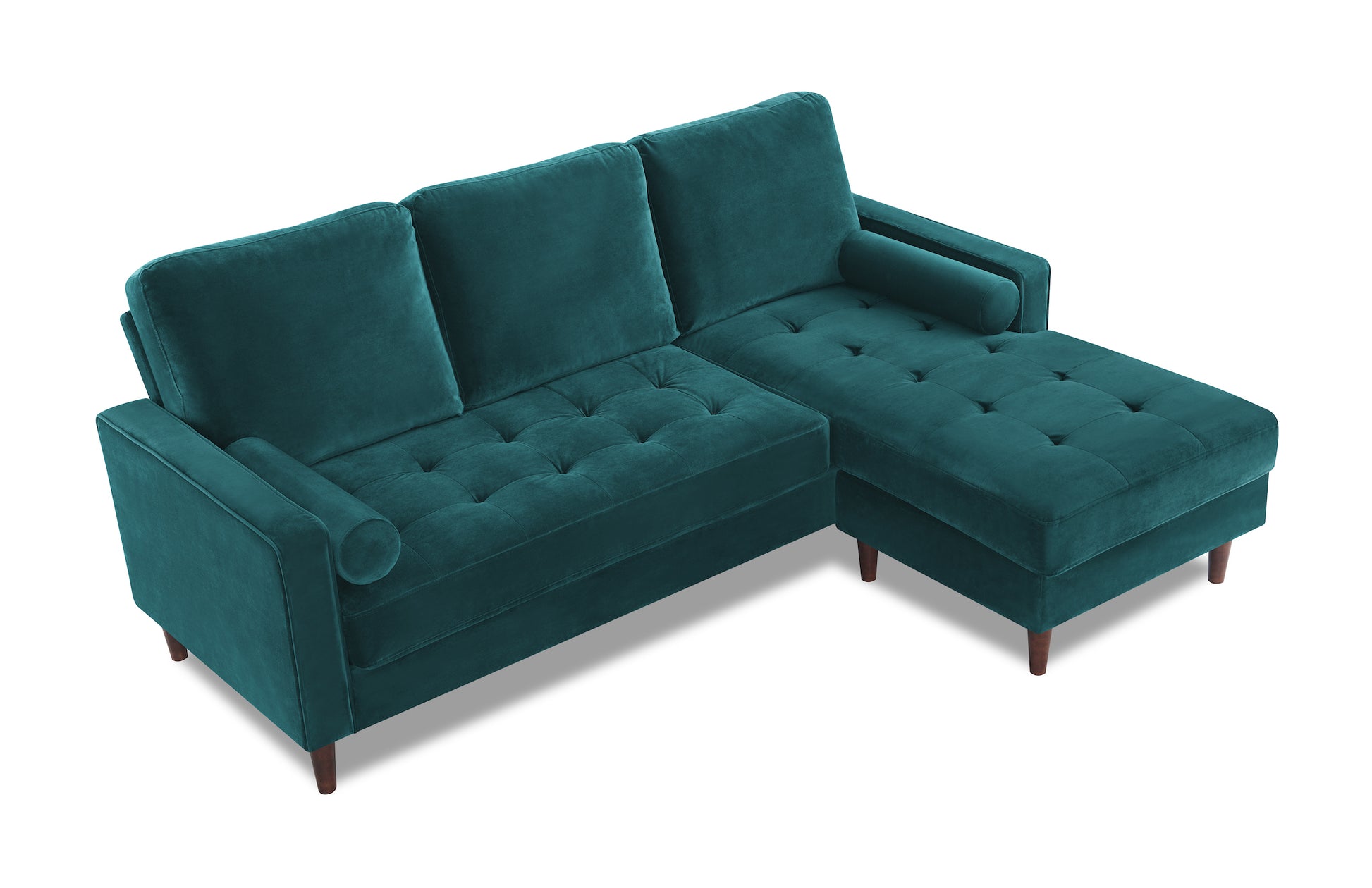 Teal Velvety Fabric