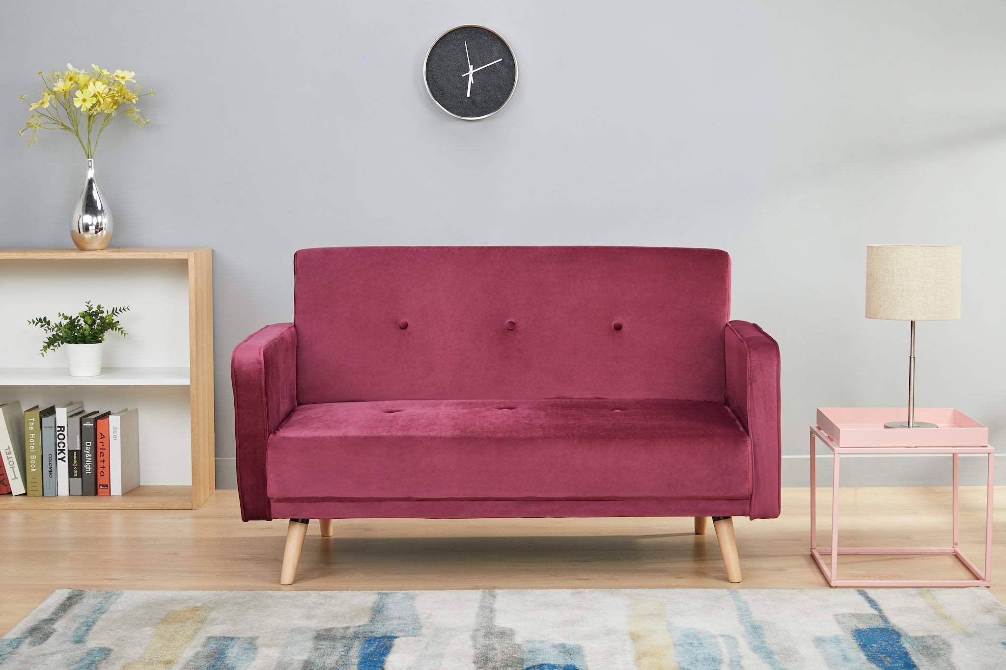 Kaplan 2 Seater Upholstered Loveseat – Rokoko Home