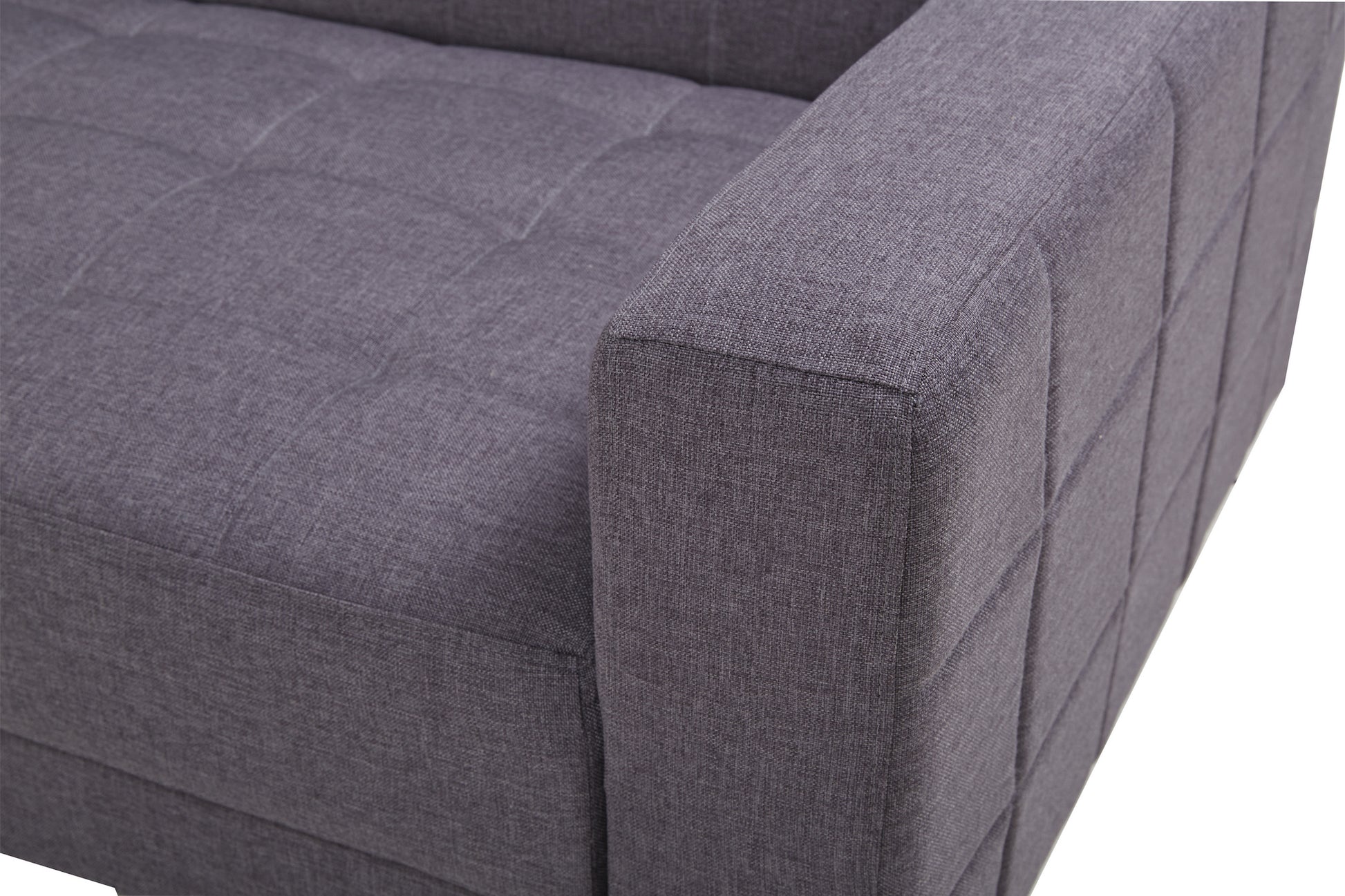 Modern Willow Grey Fabric