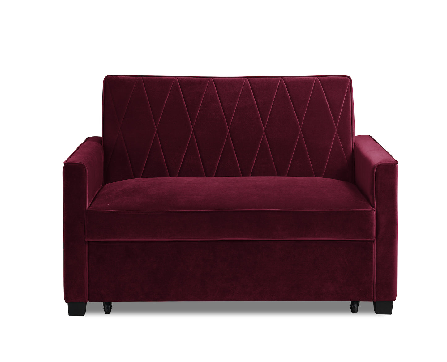 Burgundy Velvety Fabric