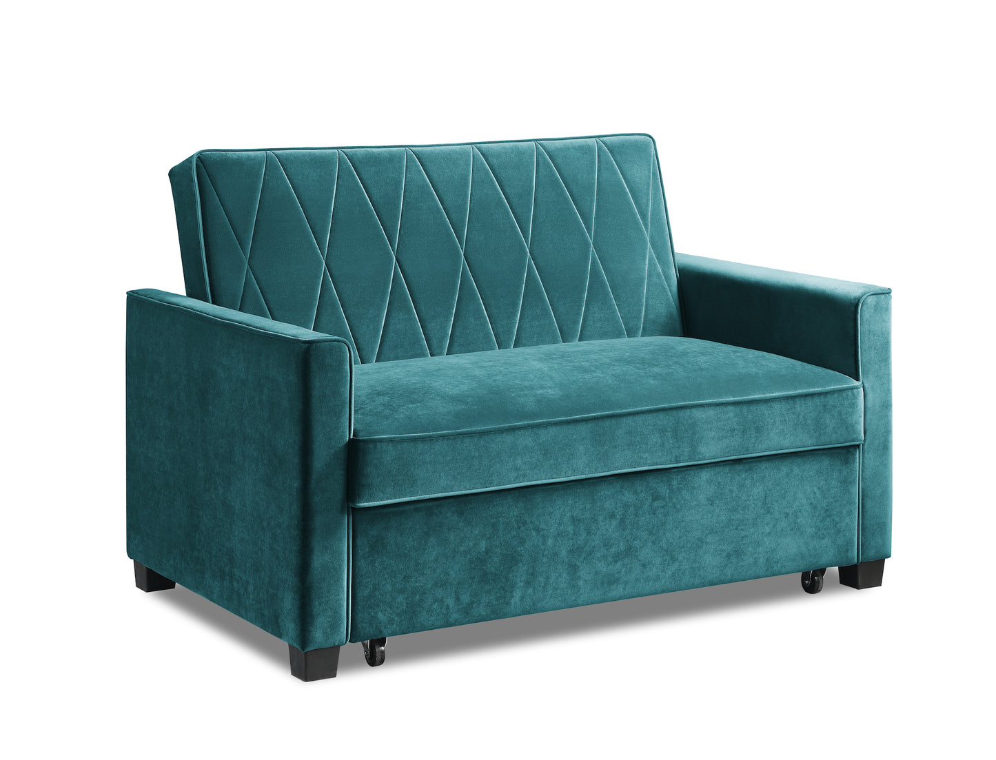 Teal Velvety Fabric