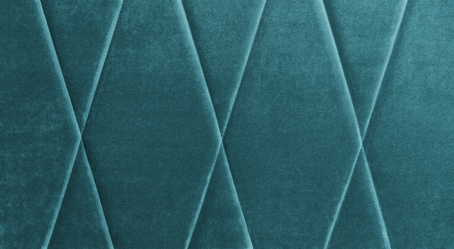 Teal Velvety Fabric