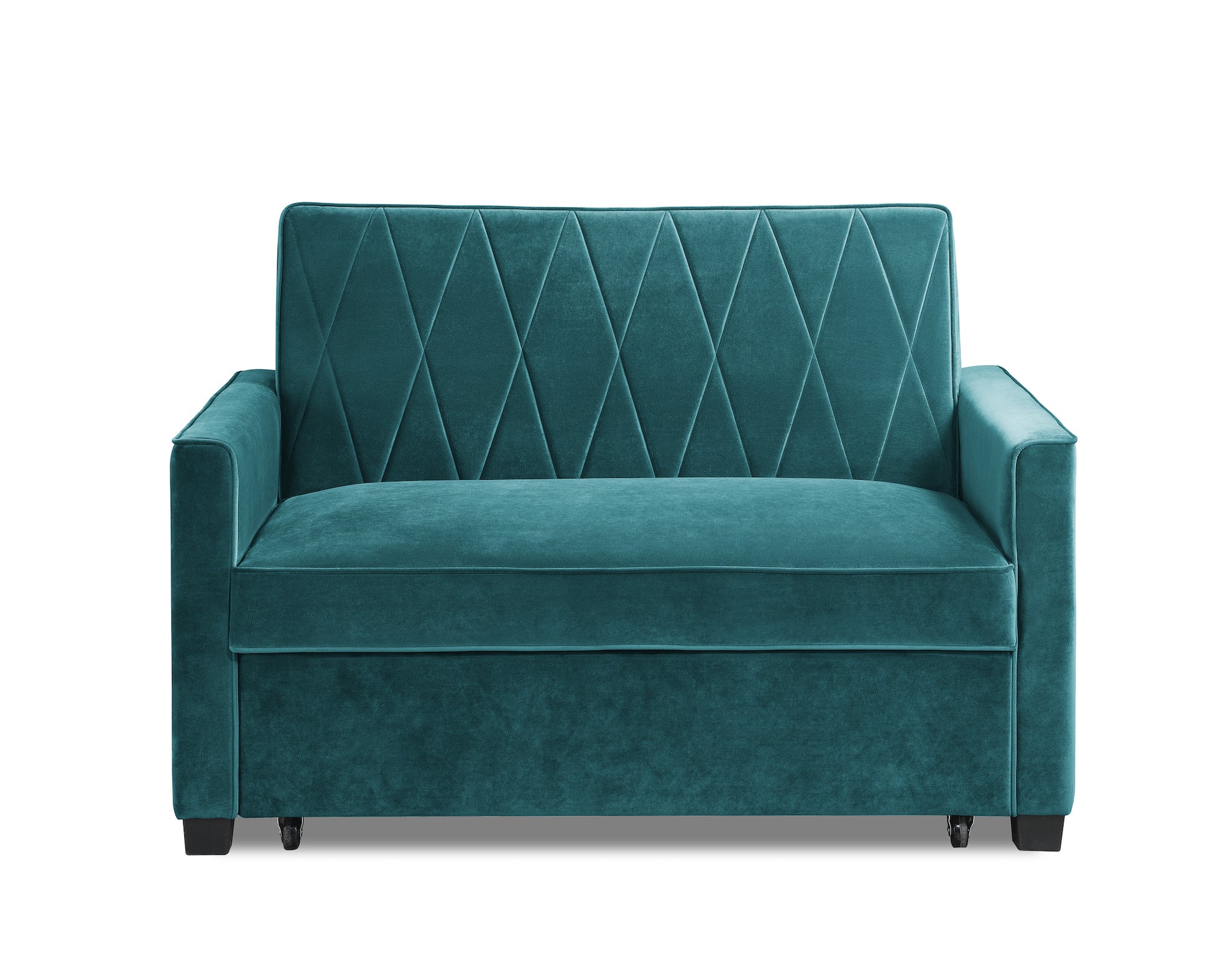 Teal Velvety Fabric