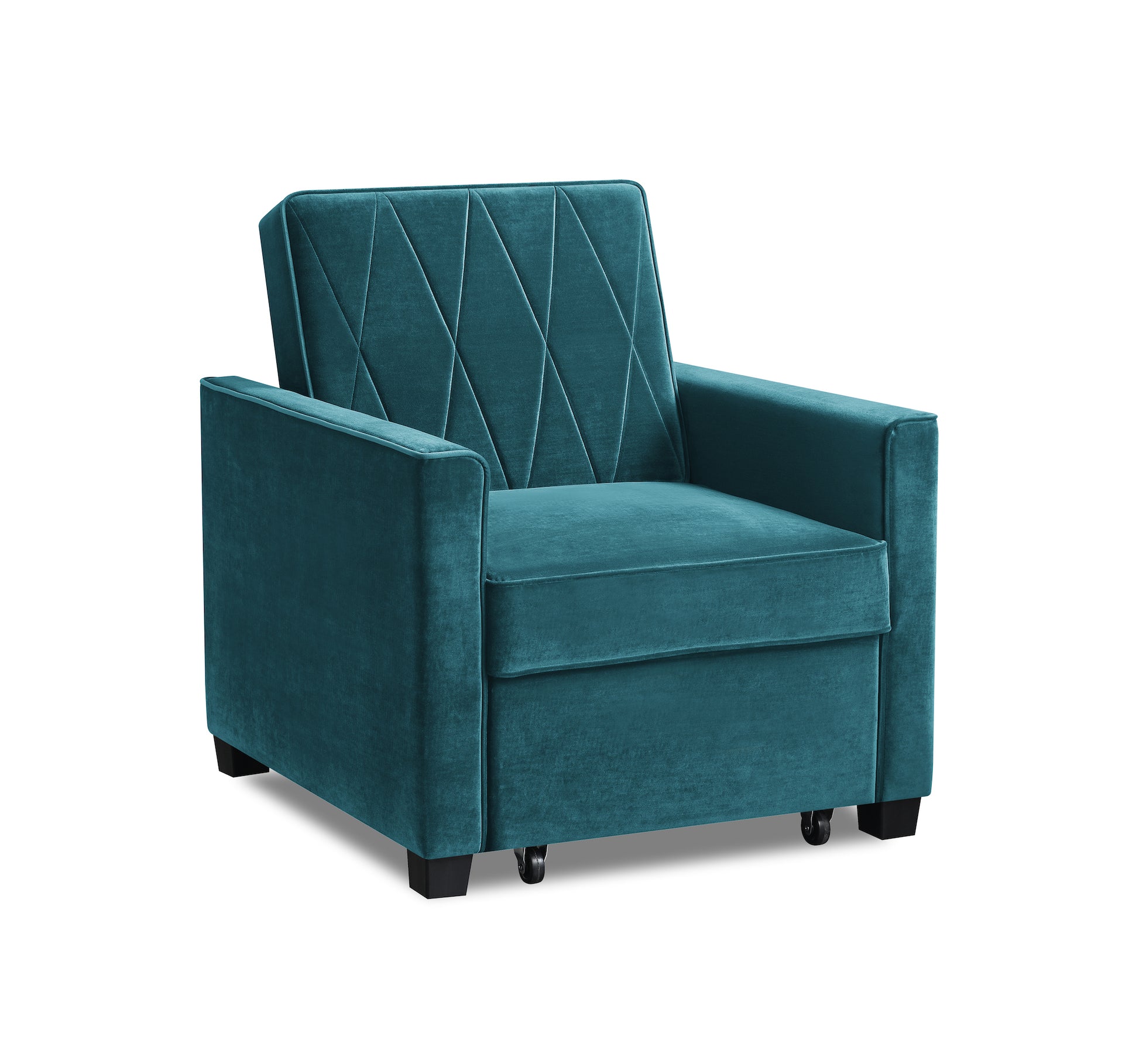 Teal Velvety Fabric