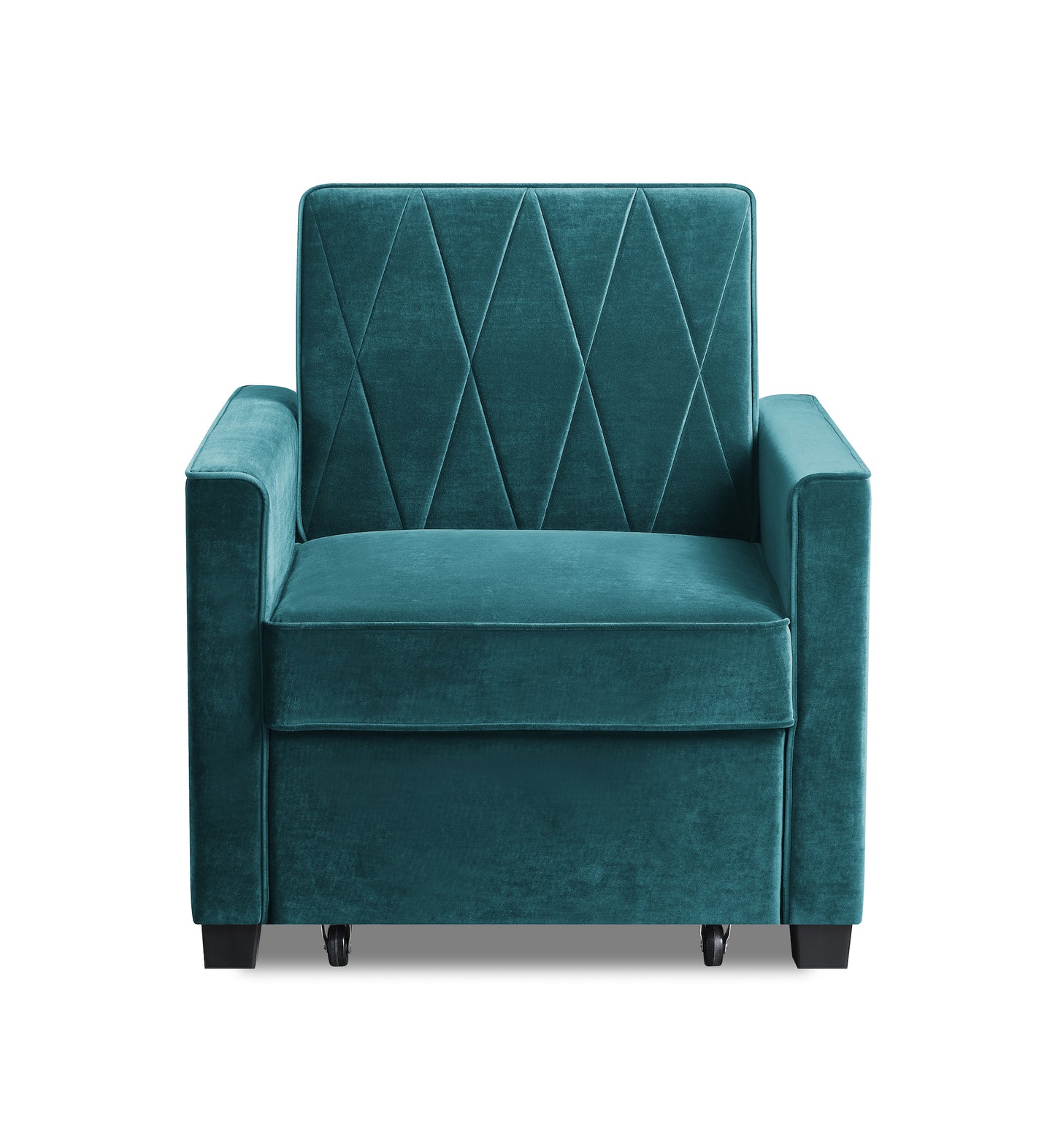 Teal Velvety Fabric