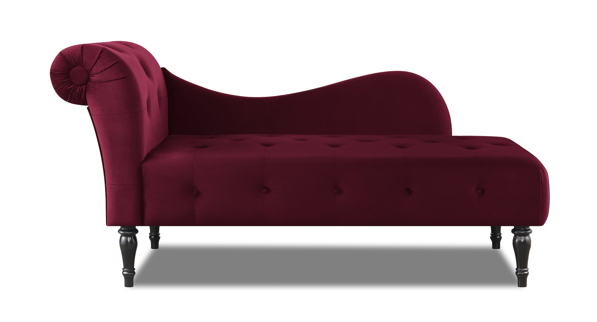 Burgundy Velvety Fabric